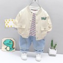 Jacke, T-Shirt und Hose für Jungen L1666 4