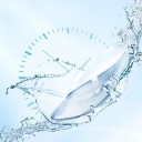 Jährliche Kontaktlinsen mit Dioptrie -5.00 klare HEMA 14 mm weiche dünne Linsen für den täglichen Gebrauch und zur Sehkorrektur 4