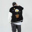 Jakke med blomst F1063 4