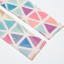 Jambiere 3D pentru femei cu triunghiuri colorate 6