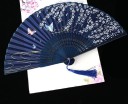 Japanese Fan with Floral Motif 18