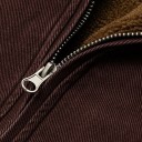 Japanse vintage heren winterjas POLYESTER katoen col met rits en zakken Koreaanse streetwear losse warme jas, verschillende kleuren, sterke jas 4