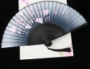 Japansk vifte med blomstermotiv 30