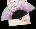 Japansk vifte med blomstermotiv 33