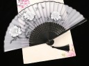 Japansk vifte med blomstermotiv 11
