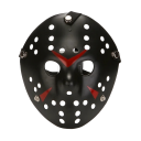 Jason-masken fra fredag den 13. Halloween-maske. Uhyggelig maske til karneval. Jason-kostumetilbehør fra Fredag den 13. Hockeymaske 1
