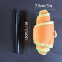 Játék kutyáknak jutalomfalatokhoz 13 x 7,5 cm Flízes croissant Interaktív játék a jutalmak elrejtésére 5