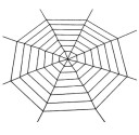 Jättebomullsspindelnät Sträckbart spindelnät för heminredning Halloween-dekoration Utomhus Halloween-dekoration Bomull stretchigt spindelnät för hus 2,5 m 1