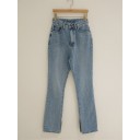 Jeans à boca de sino para mulher a173 2