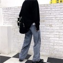 Jeans da donna con stampa 2