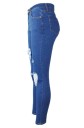 Jeans da donna moderni con strappi J1388 14