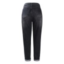 Jeans da donna neri D3 2