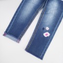 Jeans da ragazza con stampa floreale 7