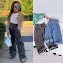 Jeans da ragazza L2114 1