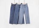 Jeans de cintura alta para mujer A176 4
