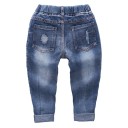 Jeans déchirés pour garçons - Bleus 1
