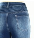 Jeans elásticos femininos - Azul escuro 10