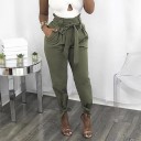 Jeans femininos com laço J2363 2