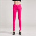 Jeans femininos estilosos - Rosa 2
