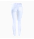 Jeans pour femmes avec des déchirures - Blancs 2