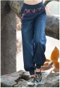 Jeans pour femmes avec des patchs 5