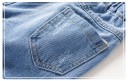Jeans pour garçon avec caricature de chien - Bleu 6