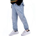 Jeans pour garçons avec lacets J1324 1