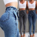 Jeans push-up da donna 1