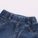 Jeans rasgados para rapazes - Azuis 3