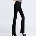 Jeans slim pour femmes évasés 4