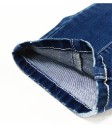 Jeans stretch pour femmes - Bleu foncé 8