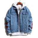 Jeansjacka för män F1110 4
