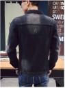 Jeansjacka för män J749 3