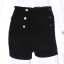 Jeansshorts mit hoher Taille für Damen 5