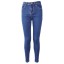 Jeansy damskie slim J1765 9