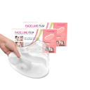 Jednorazowe chusteczki ochronne do makijażu górnej części twarzy 9 x 20 cm 100 szt Przezroczyste plastikowe osłony oczu, nosa i czoła dla salonów 2