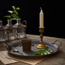 Jern retro bakke 2 stk. 2