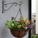 Jernkrog til blomsterkasser 1