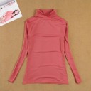 Jersey de cuello alto para mujer en varios colores. 13