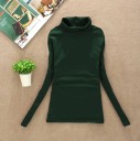 Jersey de cuello alto para mujer en varios colores. 14