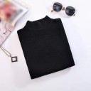 Jersey de cuello alto para mujer G202 5