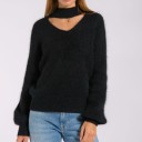 Jersey de cuello alto para mujer 6