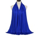 Jersey hijab 170x60 cm lichte elastische sjaal voor het bedekken van haar en nek geschikt voor dagelijks gebruik en gebed 5