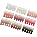 Jesenná gélová paleta na nechty 9 farieb s vysokou sýtosťou sezónne odtiene v palete pre salónny aj domáci nail art 2