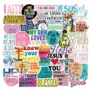 Jesus Stickers 50 pcs 1