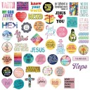 Jesus Stickers 50 pcs 2