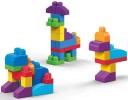 Jeu de construction coloré pour enfants 88 pièces en plastique Blocs avec des tenons et pièces moulées Pour construire des tours et des animaux 3
