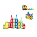 Jeu de construction éducatif magnétique 54 pièces 2