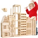 Jeu de construction en bois 100 pièces 1