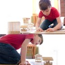 Jeu de construction en bois 100 pièces 2